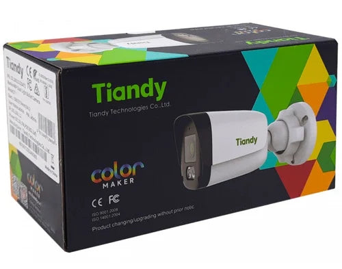 TIANDY COLOR MAKER 4MP IP BULLET CAMERA TC-C34QN - Tophatter's Army Deals CCTV - Tophatter Daily Deals