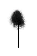 Ouch by Shots Toys - Black & White - Feather Tickler - Black BDSM - Tophatter Daily Deals