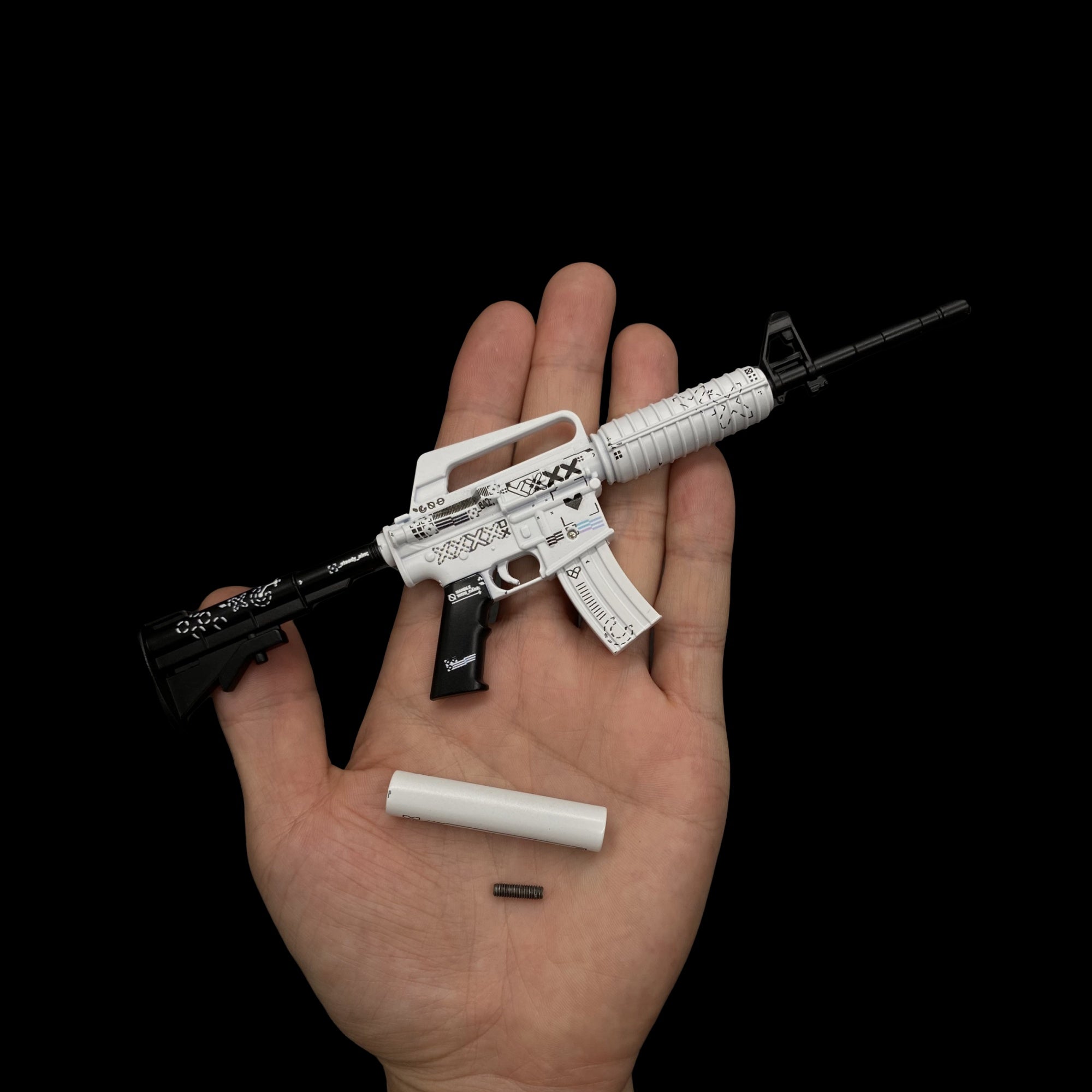 Top Rank Printstream Hyper Beast M4A1-S Gun Miniature For Collection - Tophatter Daily Deals