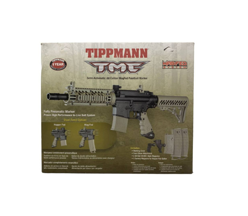 TIPPMANN TMC MAGFED PAINTBALL MARKER .68 FDE - Tophatter's Army Deals PAINTBALL - Tophatter Daily Deals