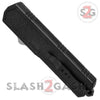 Titan OTF Automatic Knife Dual Action Black Tactical Plain Edge Dagger Knife-OTF - Tophatter Daily Deals
