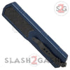 Titan OTF Dual Action BLUE Tactical Automatic Knife Plain Edge Dagger Knife-OTF - Tophatter Daily Deals