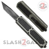 Titan OTF Dual Action Grey Tactical Automatic Knife Tanto Serrated Serrated Edge Knife-OTF - Tophatter Daily Deals