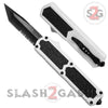 Titan OTF Dual Action White Tactical Automatic Knife Tanto Serrated Knife-OTF - Tophatter Daily Deals