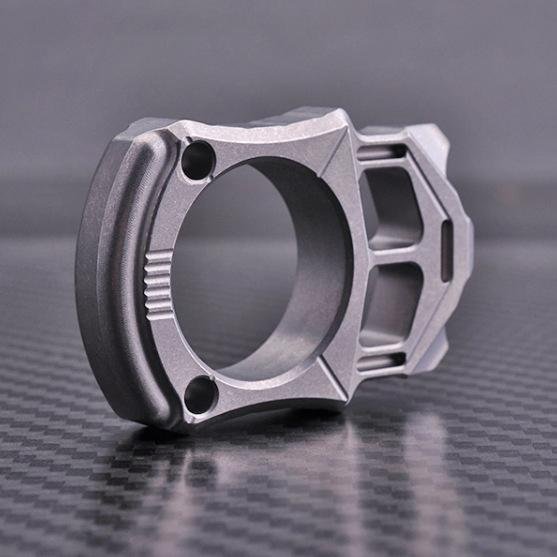 Titanium Alloy Brass Knuckles Self Defense Brass Knuckles - Tophatter Daily Deals