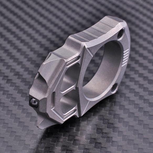 Titanium Alloy Brass Knuckles Self Defense Brass Knuckles - Tophatter Daily Deals
