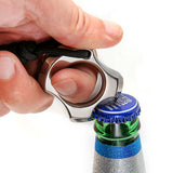 TC21 Titanium Self Defense Ring Bottle Opener Brass Knuckles - Tophatter Daily Deals