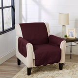 Medallion Solid Furniture Protector - Elenor Collection Chair Wine Light Grey Furniture & Decor - Tophatter Daily Deals