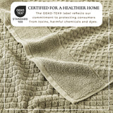Cotton Diamond Waffle Weave Bath Towel Set - Grayson Collection Bath - Tophatter Daily Deals