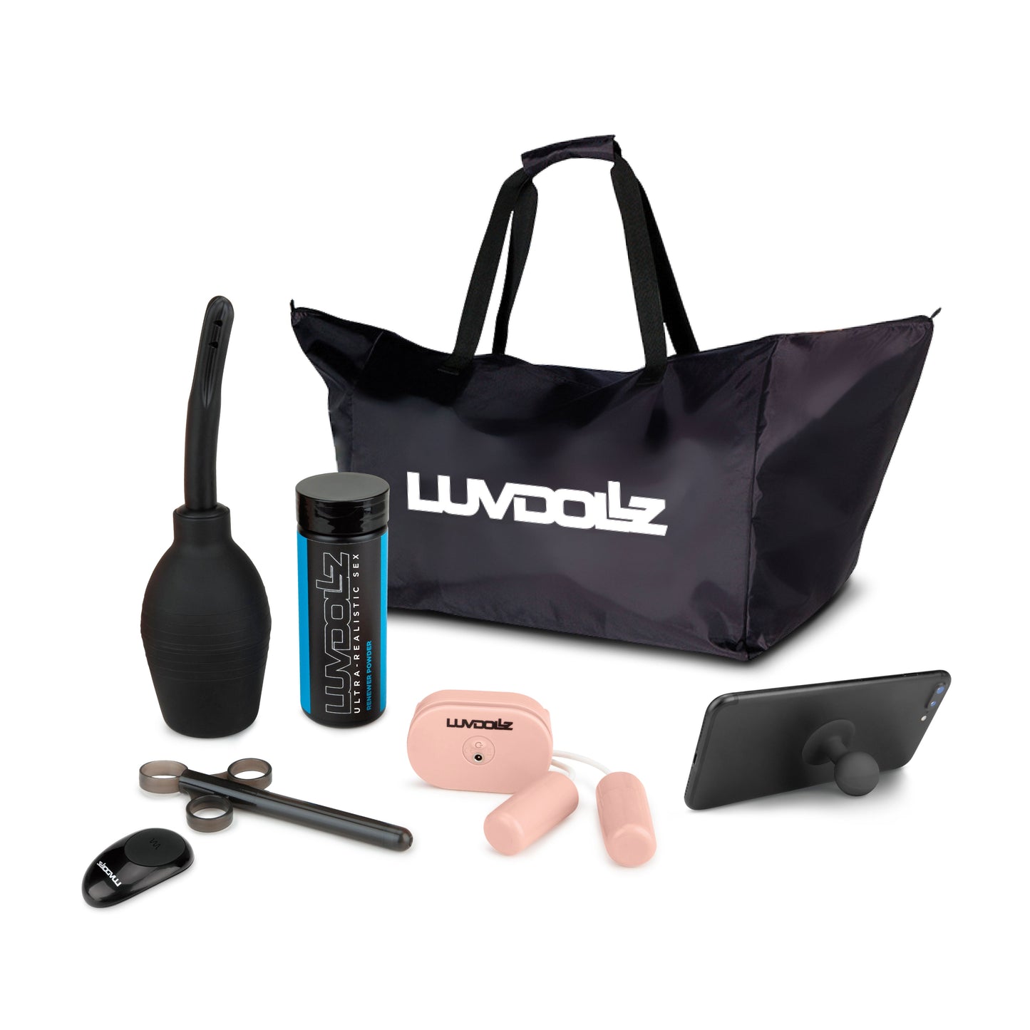 Luvdollz Remote Control Vibrating Pussy and Ass Masturbator Cream 8 Pounds > Sex Toys For Men > Assbators - Tophatter Daily Deals