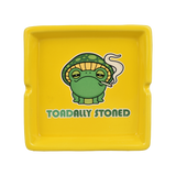 Toadally Stoned Ceramic Ashtray Ashtrays - Tophatter Daily Deals