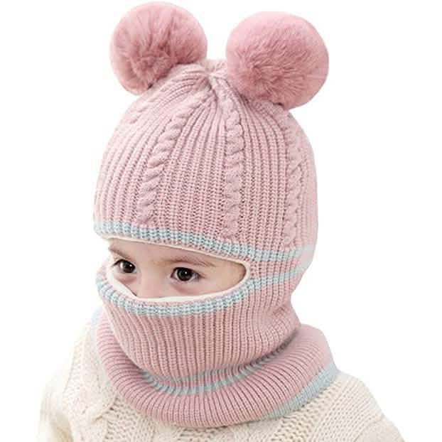 Toddler Fleece Lined Winter Bear Hat Kids' & Baby Clothing - Tophatter Daily Deals
