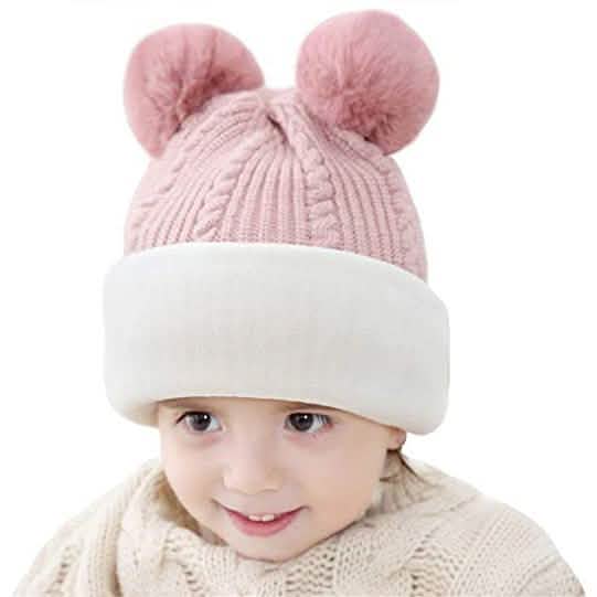 Toddler Fleece Lined Winter Bear Hat Kids' & Baby Clothing - Tophatter Daily Deals
