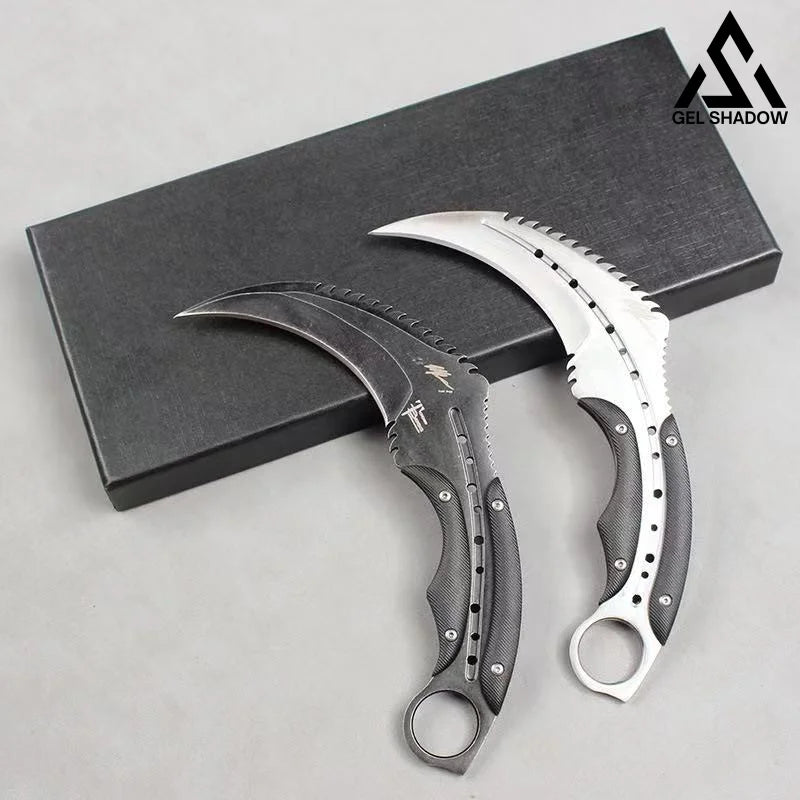 Todd's Dragon Nepalese Claw Knife Set BRASSKNUCKLE - Tophatter Daily Deals
