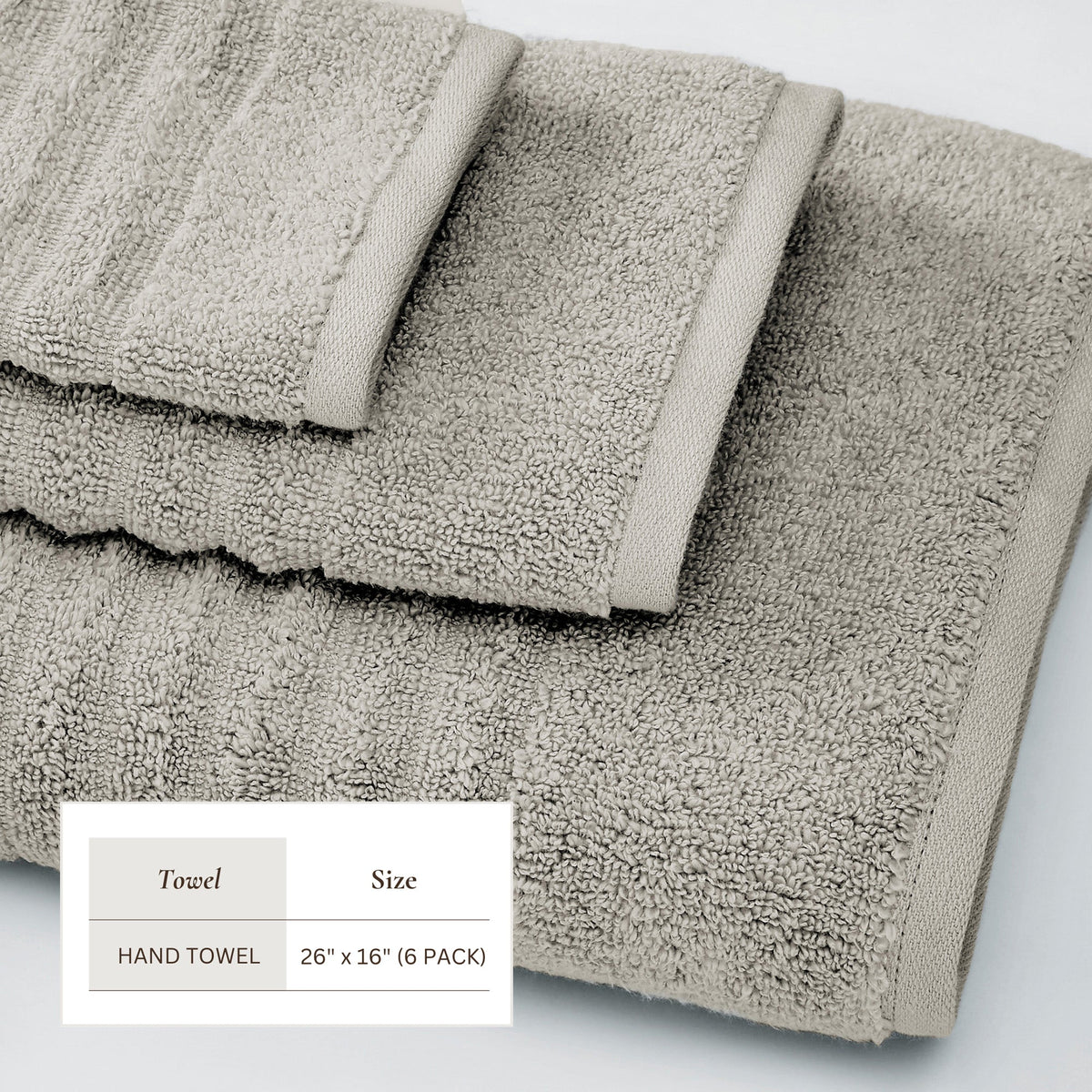 Luxury Combed Cotton Bath Towel Set - Karina Collection Bath - Tophatter Daily Deals