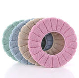 Toilet Seat Soft Thick Washable Cover Pad Protector Bath - Tophatter Daily Deals