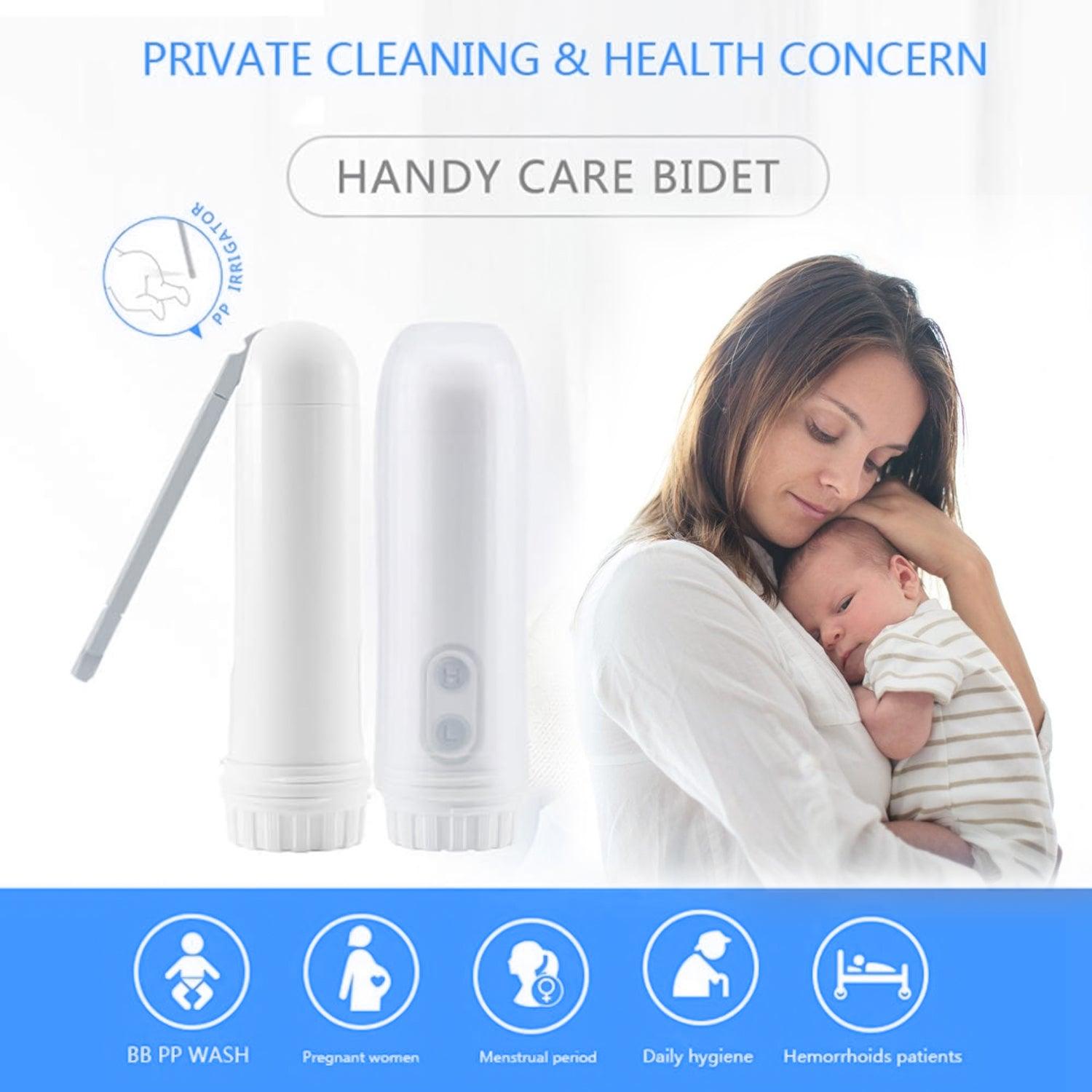Electric Portable Bidet - Handheld Bidet Sprayer Portable Electric Hygiene Water Wash Cleaning Spray Tool Home - Tophatter Daily Deals