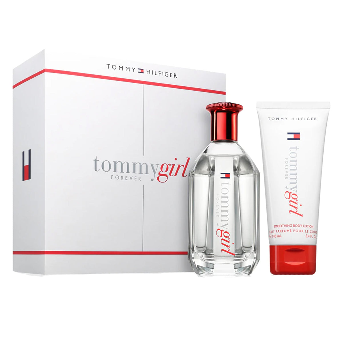 Tommy Girl Forever Eau De Toilette 100ml & Body Lotion 100ml Gift Set - Tophatter Daily Deals