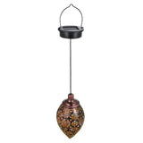 Tomshine Solar Lantern LED Moroccan Garden Lights Metal Lamp Waterproof Solar Outdoor Lights - Tophatter Daily Deals