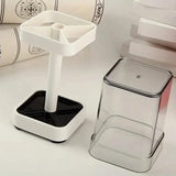 Toothbrush Holder With Gargle Cup Bath - Tophatter Daily Deals