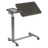 Over Bed Table - Deluxe Twin Top Over Bed or Chair Table Adjustable Height and Angle Mobility Aid Apparel & Accessories - Tophatter Daily Deals