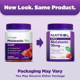 Natrol Melatonin 10mg Gummies - Natural Sleep Aid for Better Rest (90 Count) Vitamins & Supplements - Tophatter Daily Deals