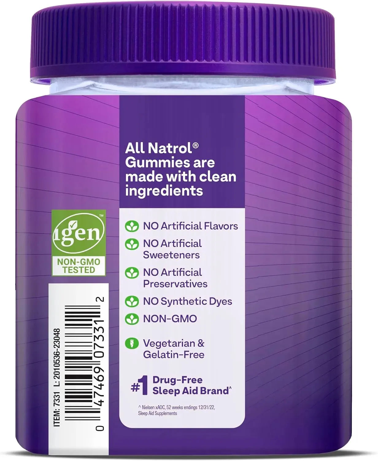 Natrol Melatonin 10mg Gummies - Natural Sleep Aid for Better Rest (90 Count) Vitamins & Supplements - Tophatter Daily Deals