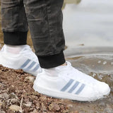 Ultra-Durable Silicovers Non-Slip Shoe Covers: Keep Your Shoes Clean & Dry Shoe Covers - Tophatter Daily Deals