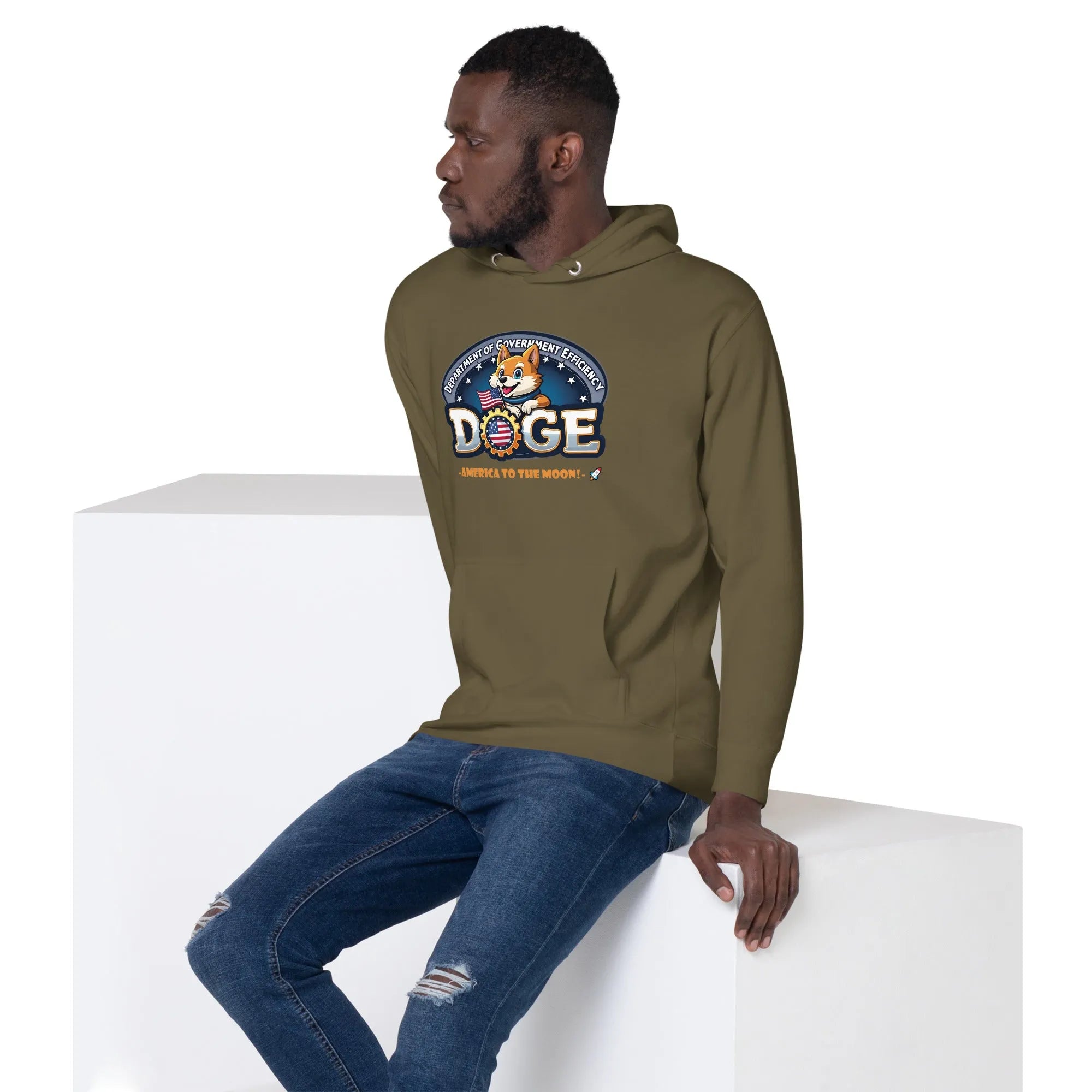 Official DOGE Department Of Government Efficiency Hoodie Hoodies - Tophatter Daily Deals