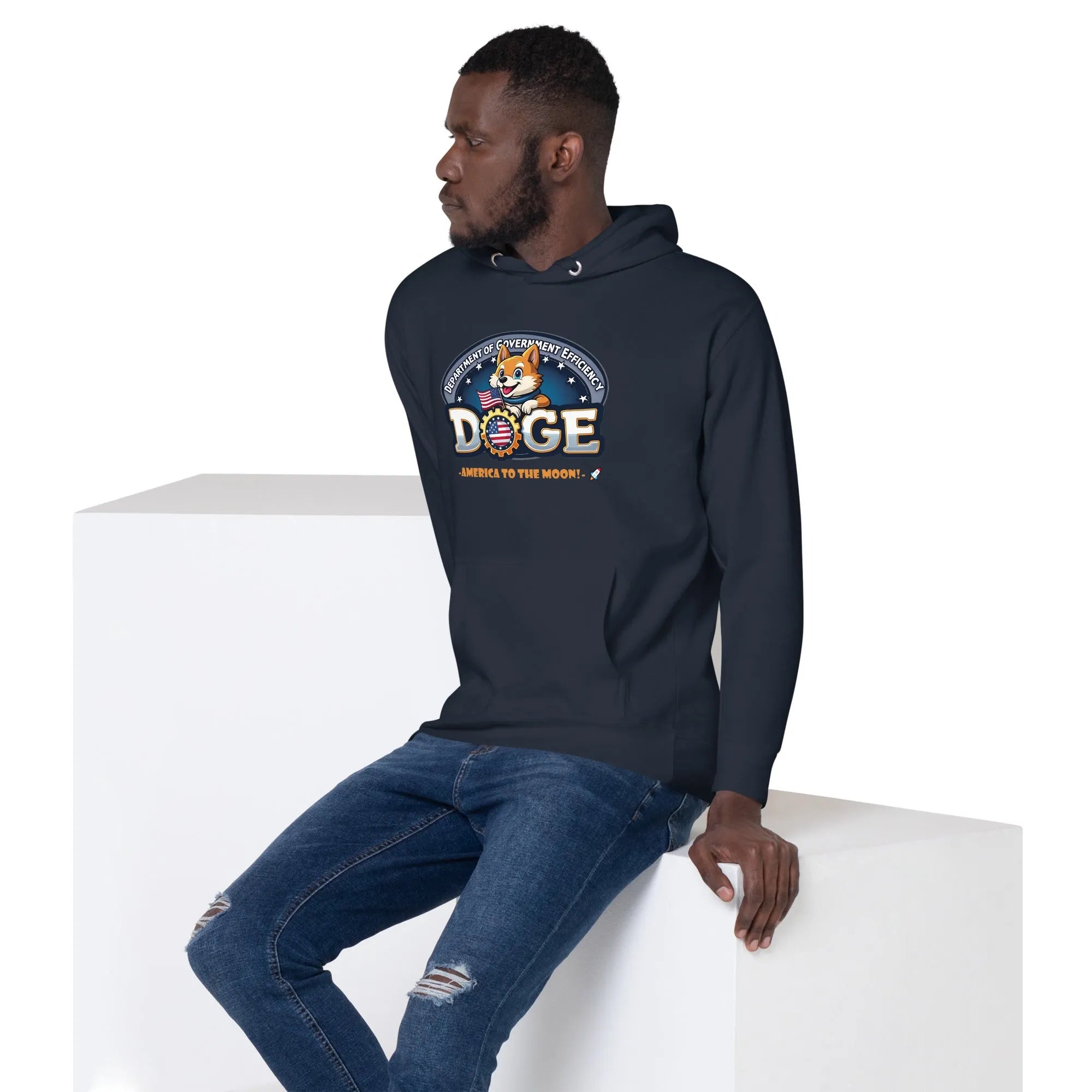 Official DOGE Department Of Government Efficiency Hoodie Hoodies - Tophatter Daily Deals