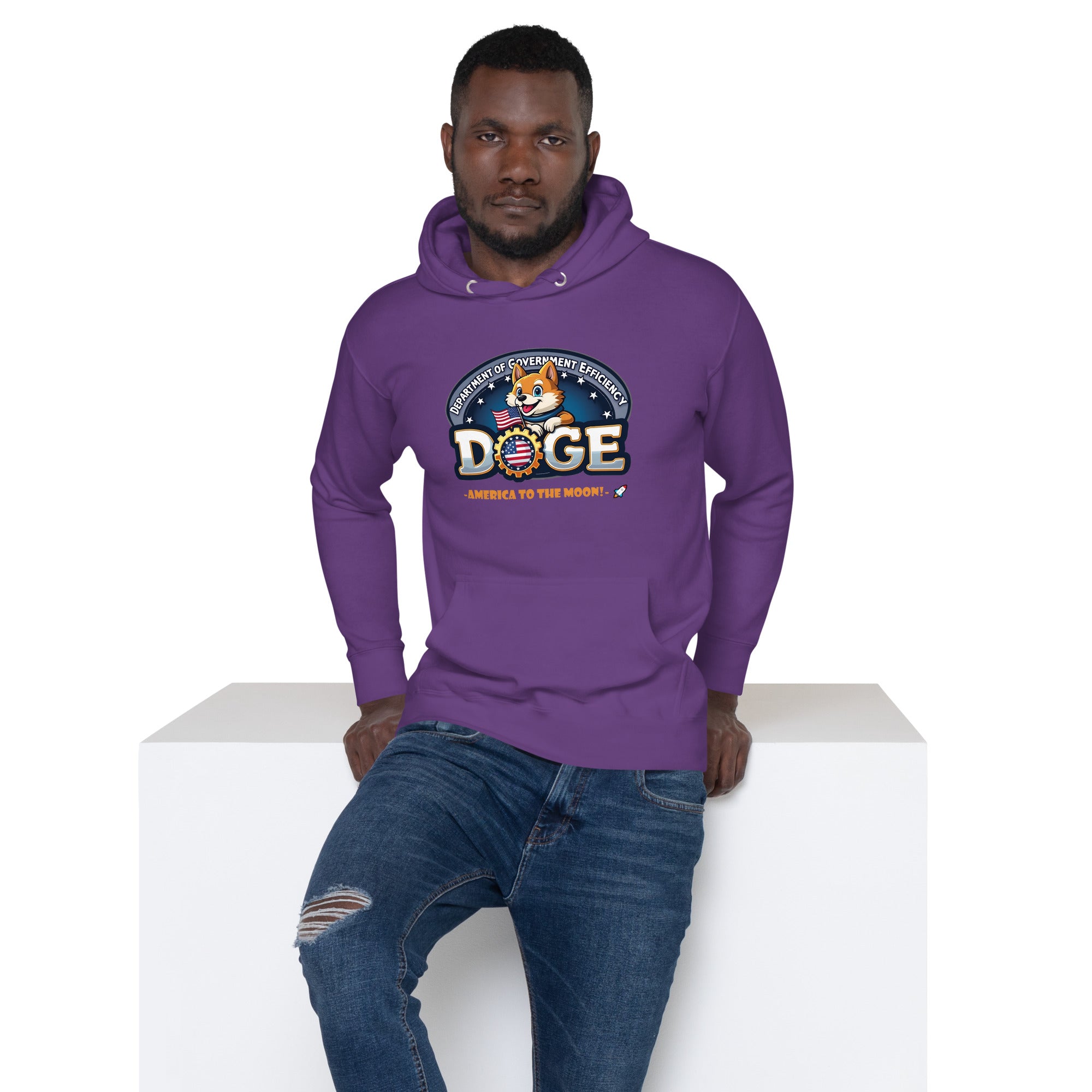 Official DOGE Department Of Government Efficiency Hoodie Hoodies - Tophatter Daily Deals
