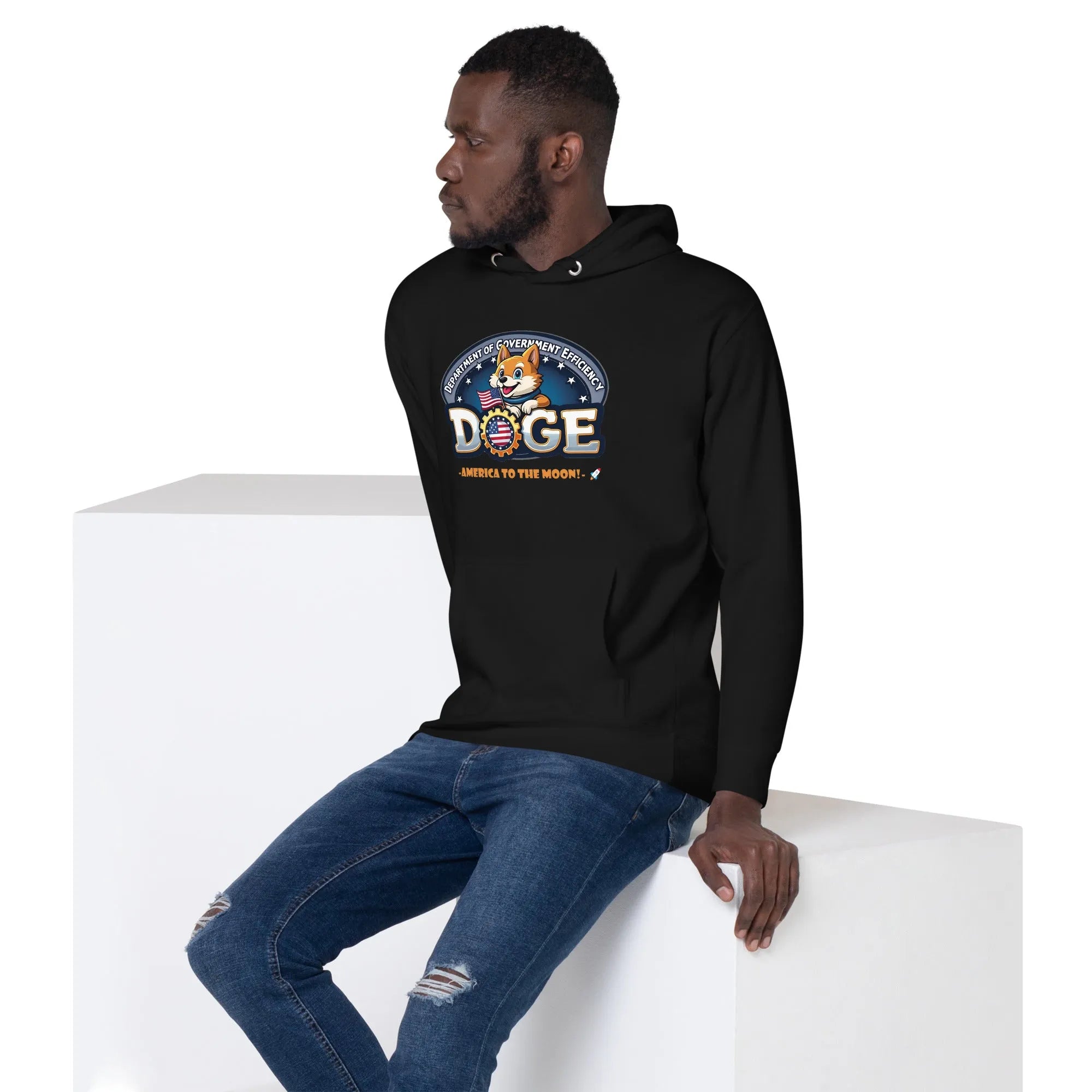 Official DOGE Department Of Government Efficiency Hoodie Hoodies - Tophatter Daily Deals