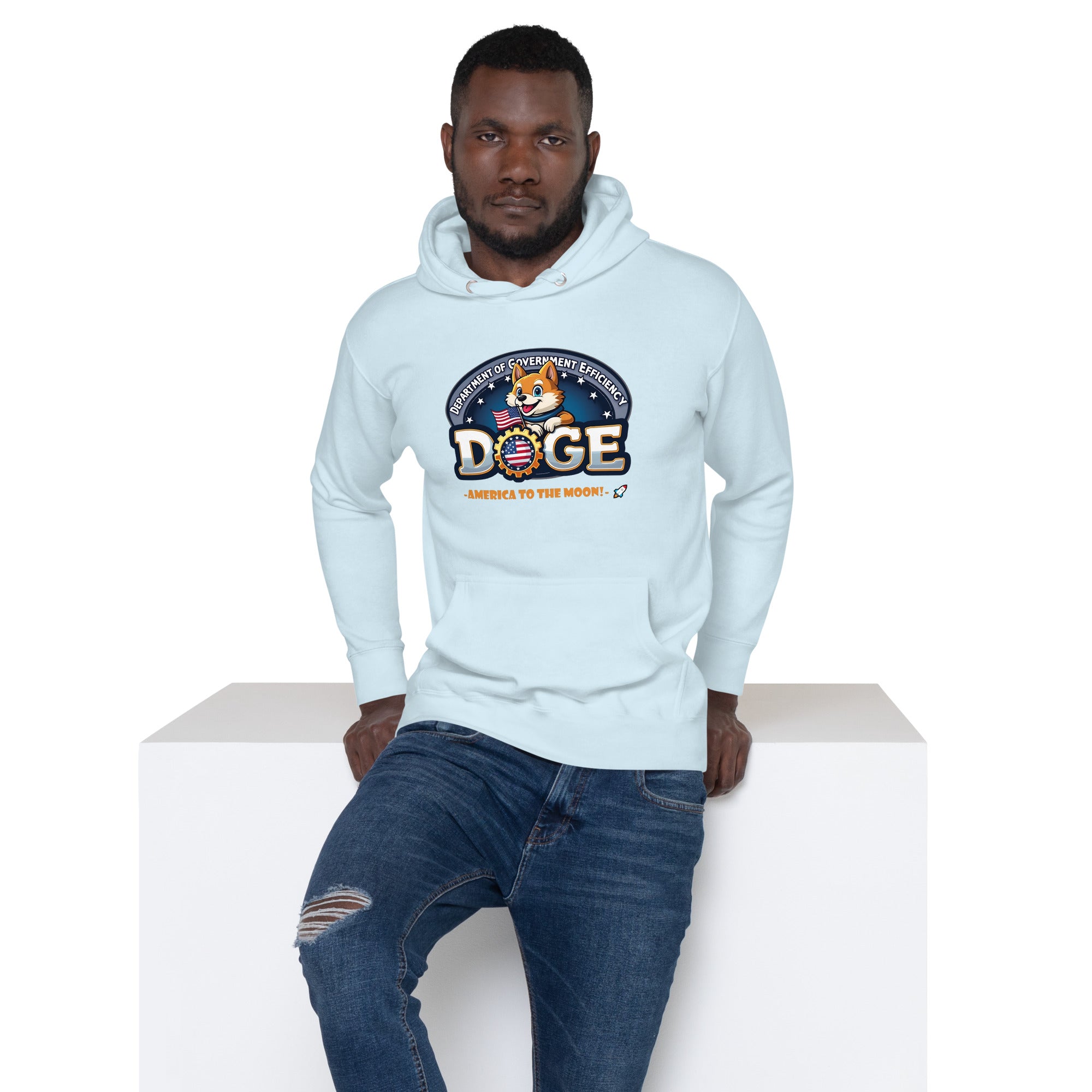 Official DOGE Department Of Government Efficiency Hoodie Hoodies - Tophatter Daily Deals