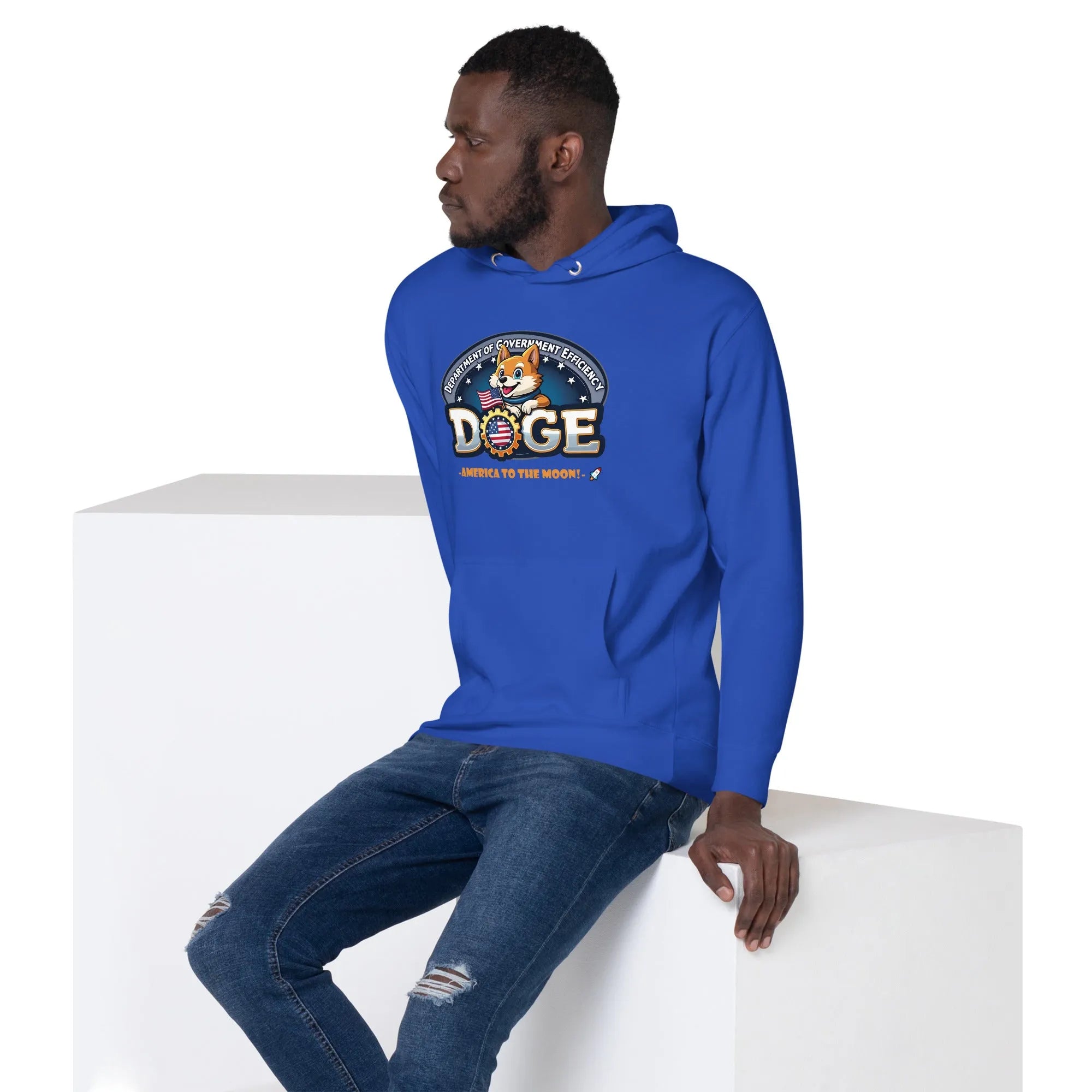 Official DOGE Department Of Government Efficiency Hoodie Hoodies - Tophatter Daily Deals