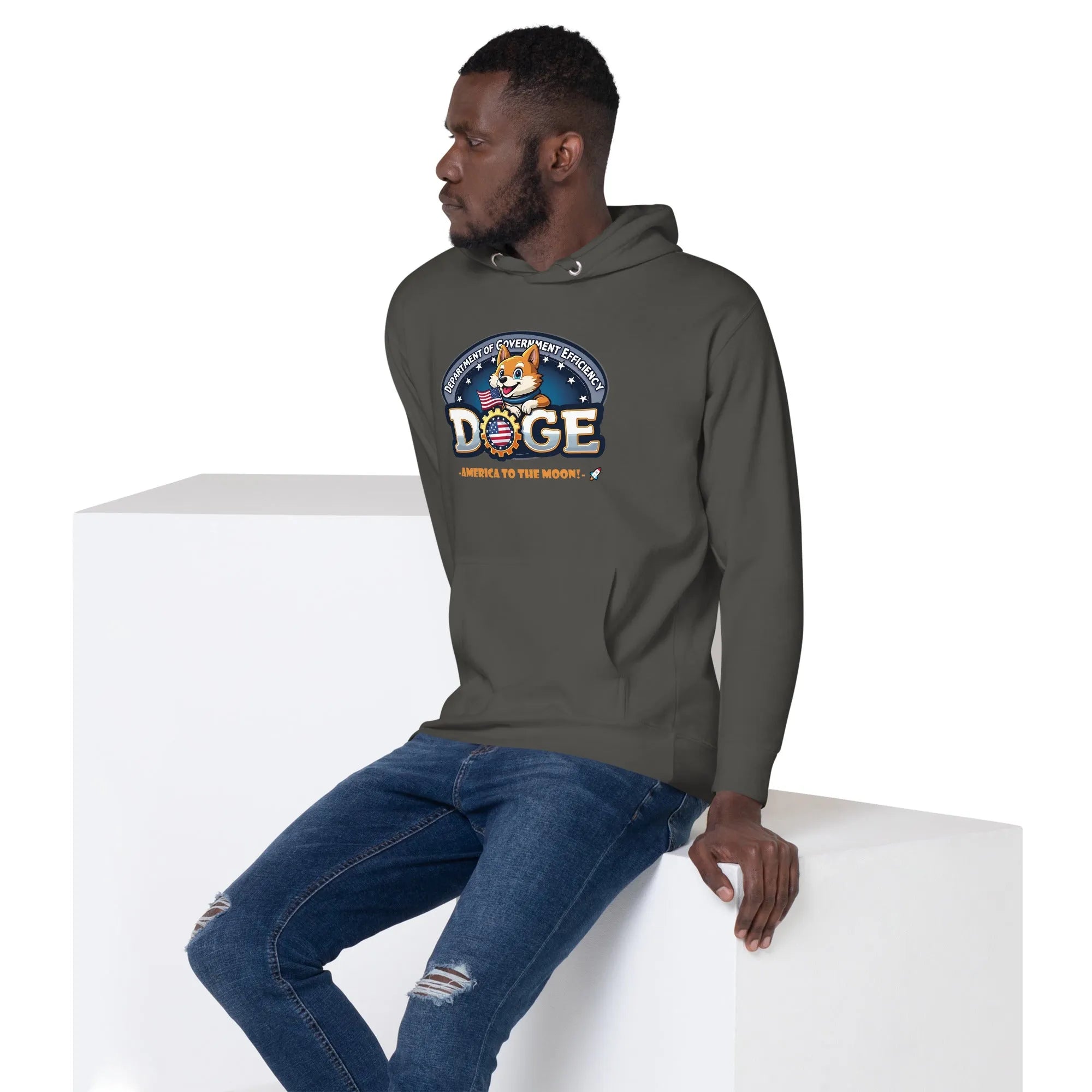 Official DOGE Department Of Government Efficiency Hoodie Hoodies - Tophatter Daily Deals