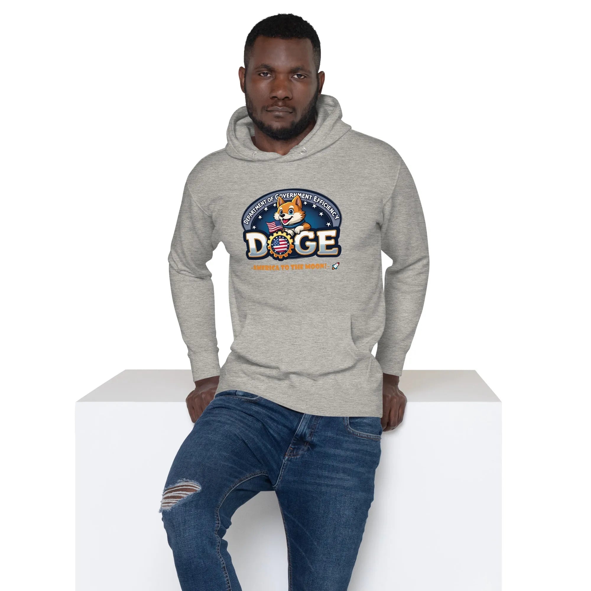 Official DOGE Department Of Government Efficiency Hoodie Hoodies - Tophatter Daily Deals