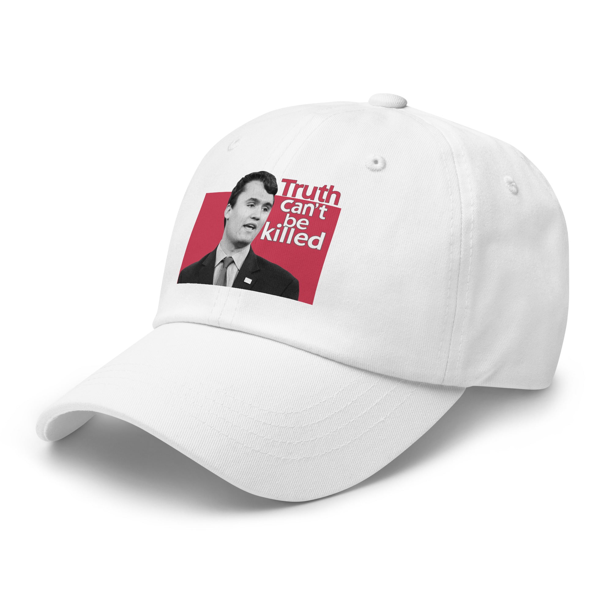 Charlie Kirk Hat, Truth Can't Be Killed Cap Printed Cap - Tophatter Daily Deals