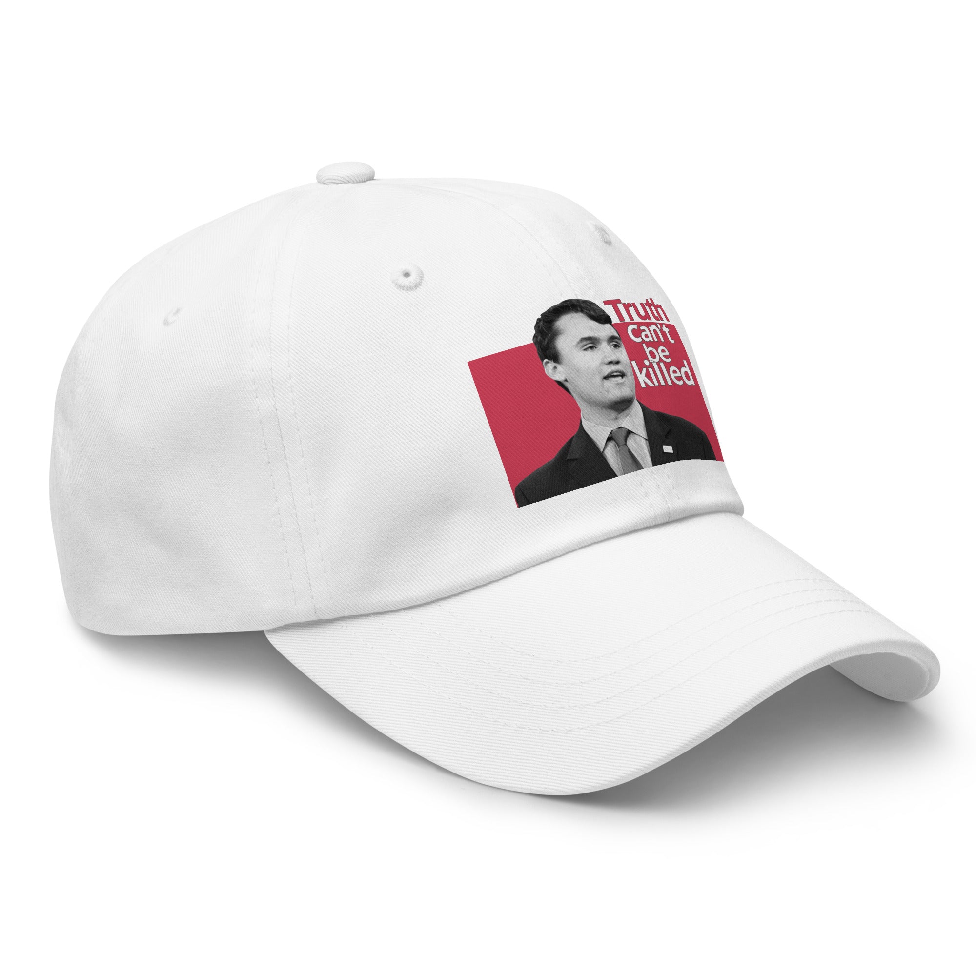 Charlie Kirk Hat, Truth Can't Be Killed Cap Printed Cap - Tophatter Daily Deals