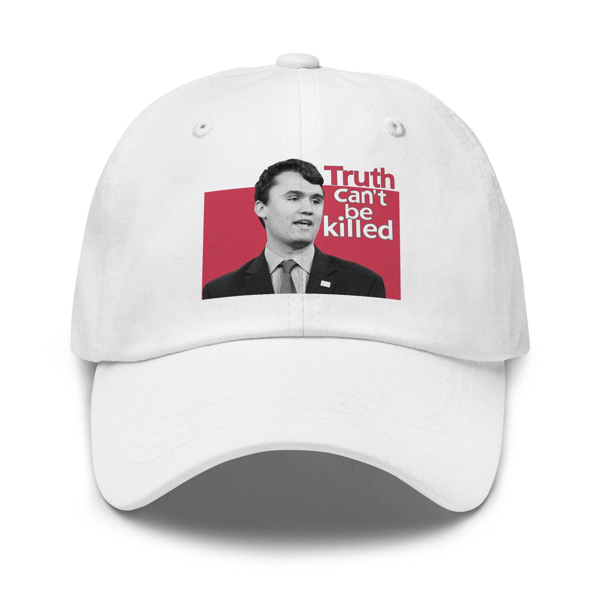 Charlie Kirk Hat, Truth Can't Be Killed Cap Printed Cap - Tophatter Daily Deals
