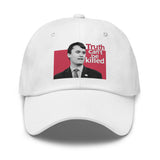 Charlie Kirk Hat, Truth Can't Be Killed Cap Printed Cap - Tophatter Daily Deals