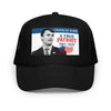 Charlie Kirk Trucker hat, True Patriot 1993-2025 Rip Memorial American Flag Trucker Cap Black Trucker Hat - Tophatter Daily Deals