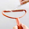 Ergonomic Pet Hair & Lint Remover Orange Tool