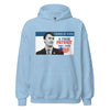 Charlie Kirk Hoodie, True Patriot 1993-2025 RIP Memorial American Flag Pullover Light Blue Pullover - Tophatter Daily Deals