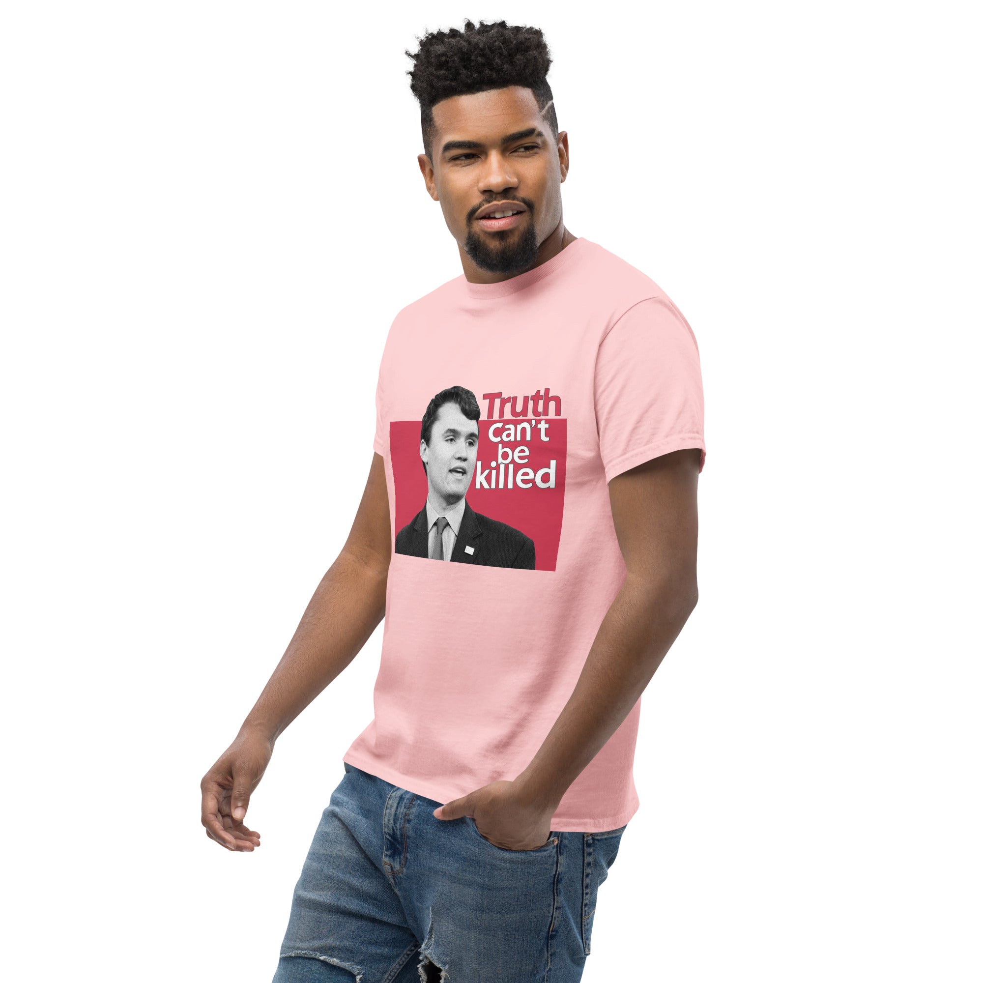 Charlie Kirk Shirt, Truth Can't Be Killed T-Shirt T-Shirt - Tophatter Daily Deals