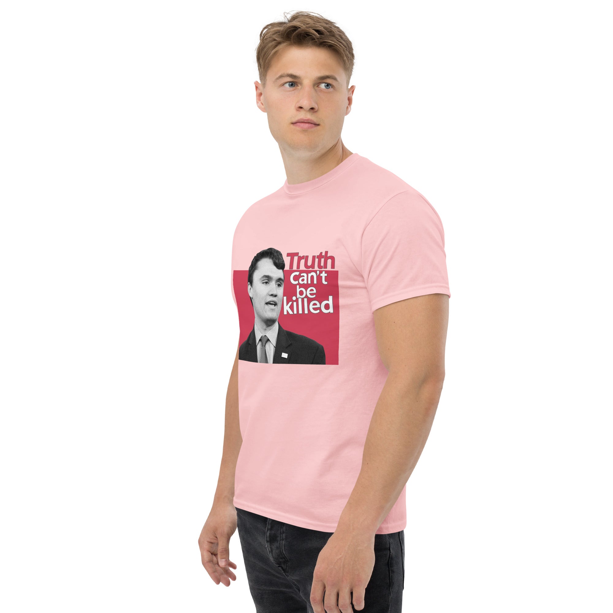 Charlie Kirk Shirt, Truth Can't Be Killed T-Shirt T-Shirt - Tophatter Daily Deals