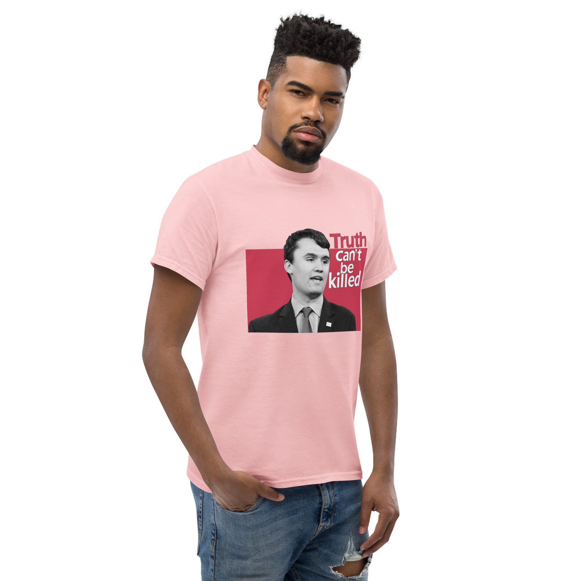 Charlie Kirk Shirt, Truth Can't Be Killed T-Shirt T-Shirt - Tophatter Daily Deals