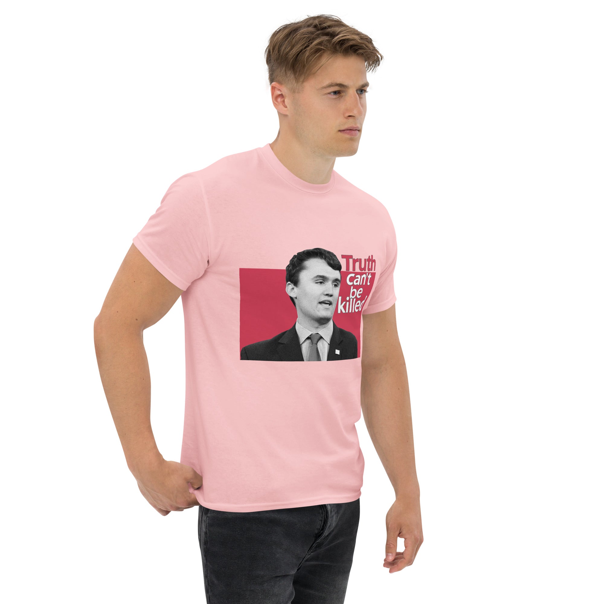 Charlie Kirk Shirt, Truth Can't Be Killed T-Shirt T-Shirt - Tophatter Daily Deals