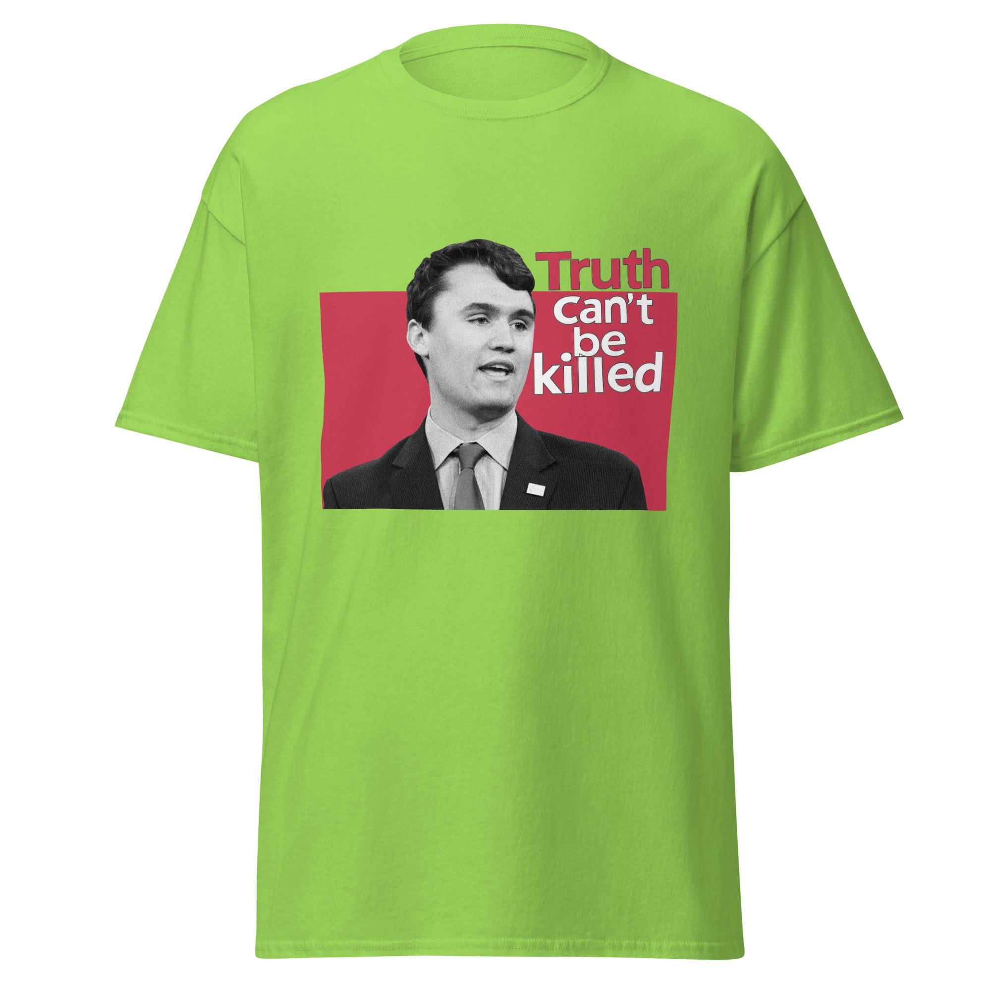 Charlie Kirk Shirt, Truth Can't Be Killed T-Shirt T-Shirt - Tophatter Daily Deals
