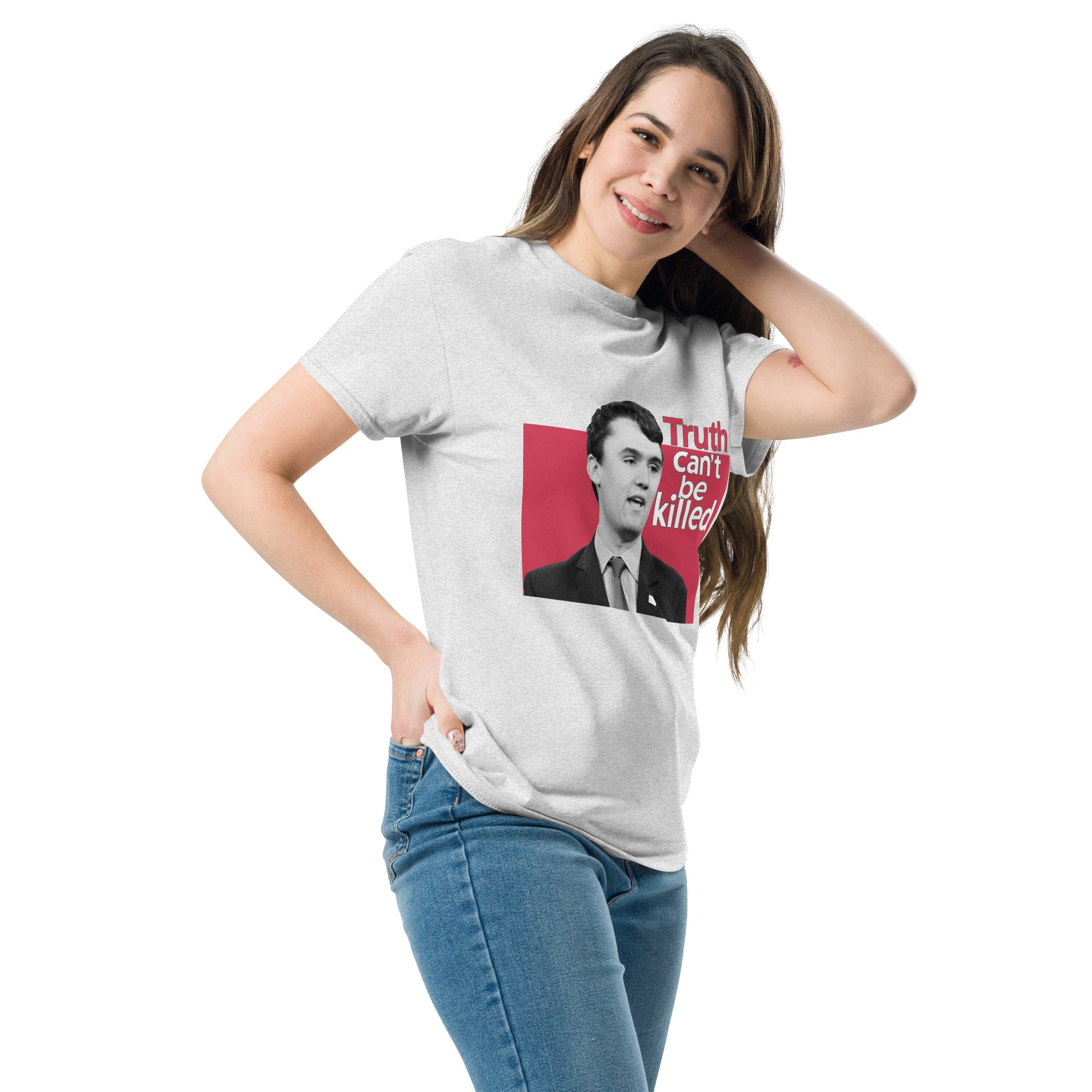 Charlie Kirk Shirt, Truth Can't Be Killed T-Shirt T-Shirt - Tophatter Daily Deals