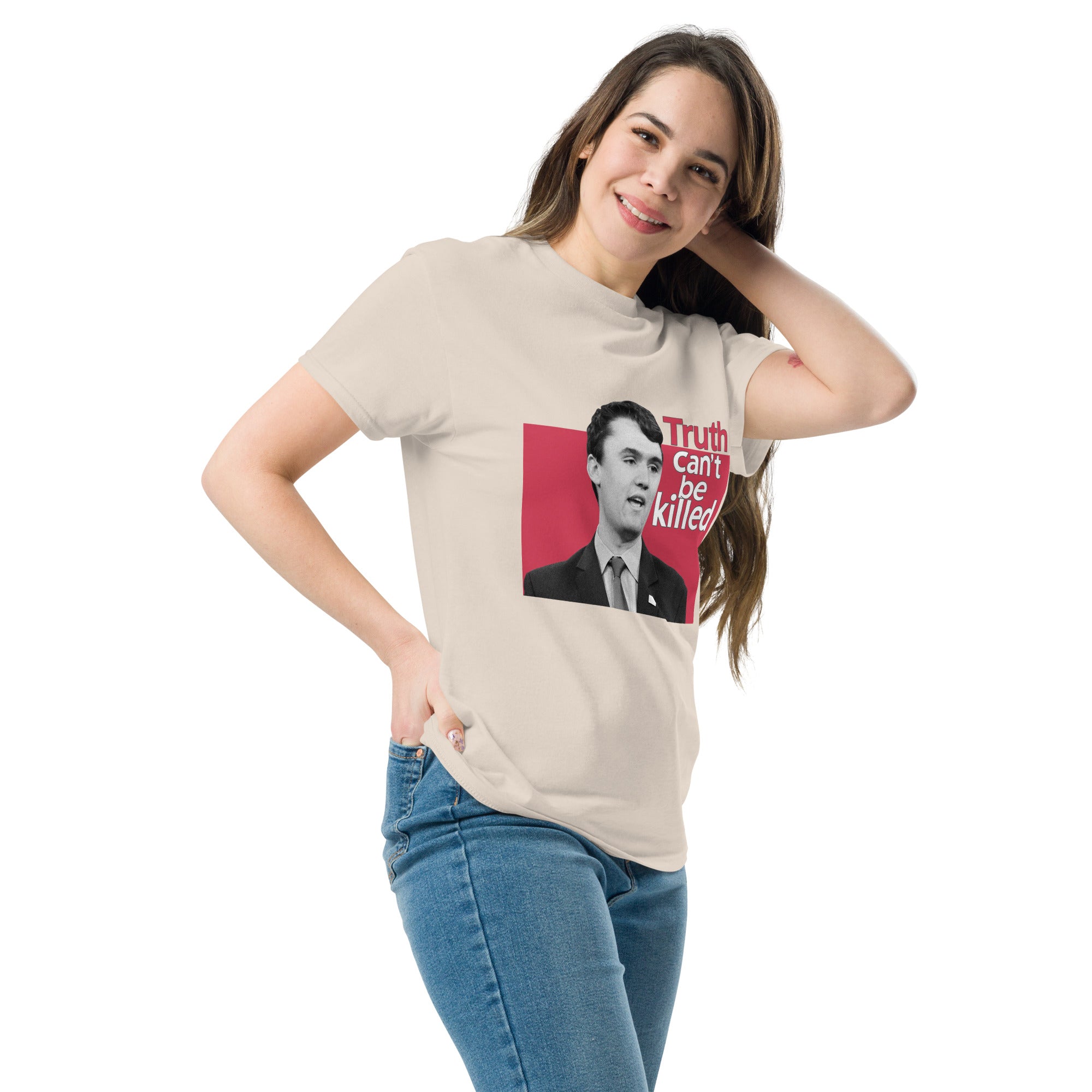Charlie Kirk Shirt, Truth Can't Be Killed T-Shirt T-Shirt - Tophatter Daily Deals